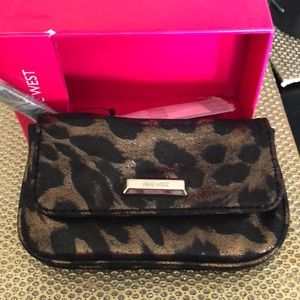 Nine West flap card case